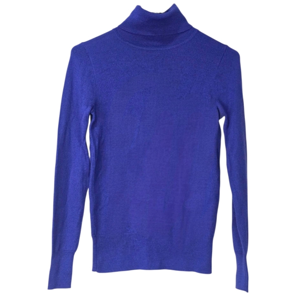 J Crew Merino Wool‎ Blend Turtleneck Sweater Size XS
